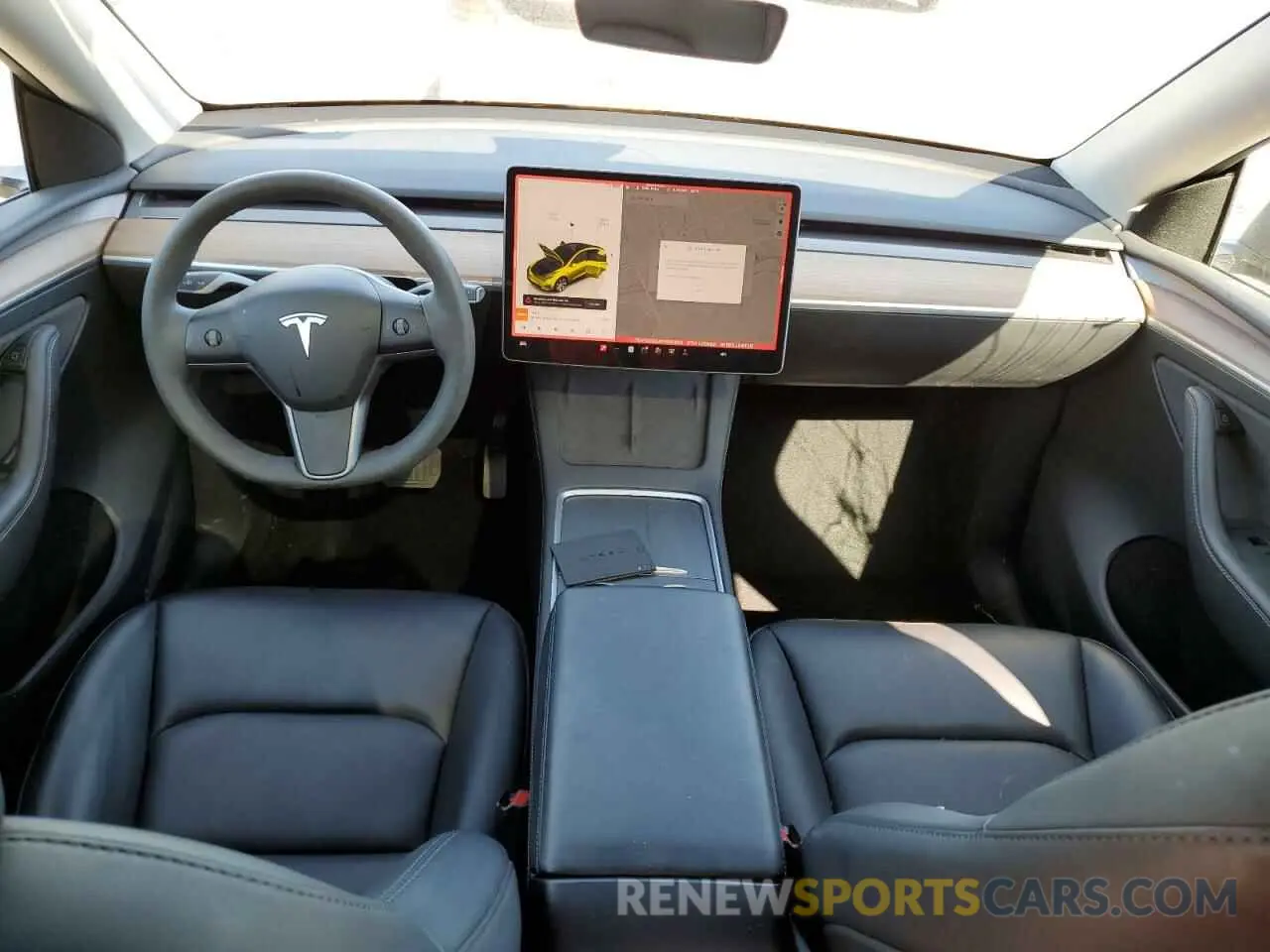 8 fotografías del automóvil dañado 7SAYGDEE4PF963699 TESLA MODEL Y 2023