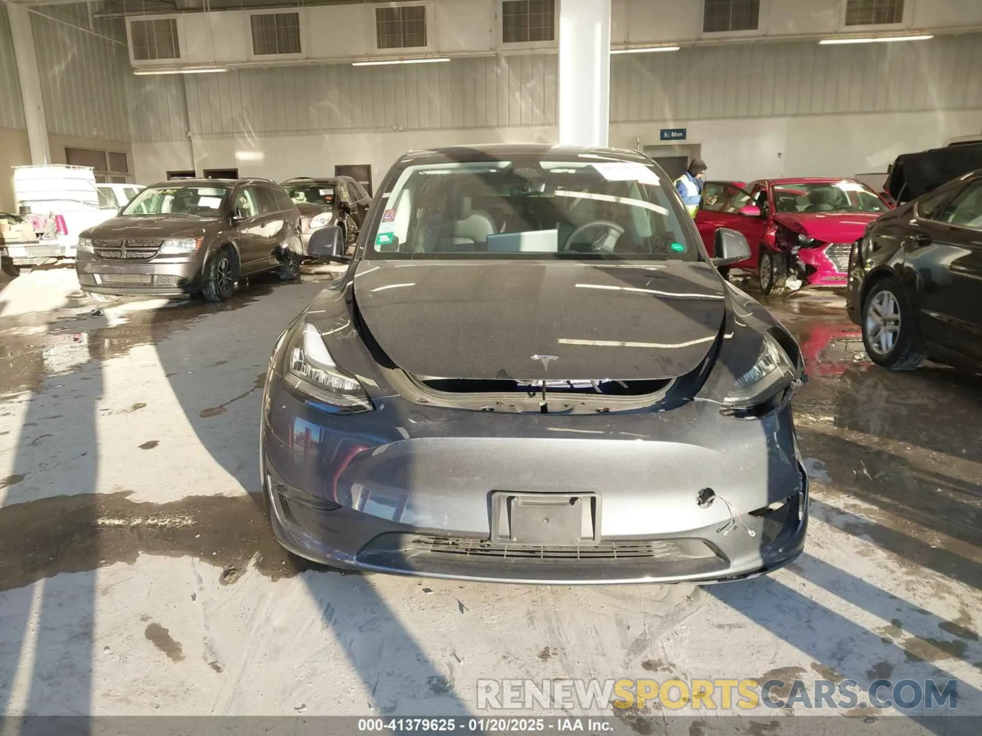 13 fotografías del automóvil dañado 7SAYGDEE5PA033341 TESLA MODEL Y 2023