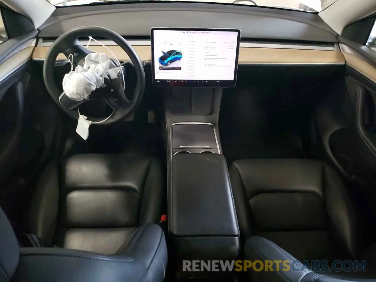 8 fotografías del automóvil dañado 7SAYGDEE5PA067389 TESLA MODEL Y 2023