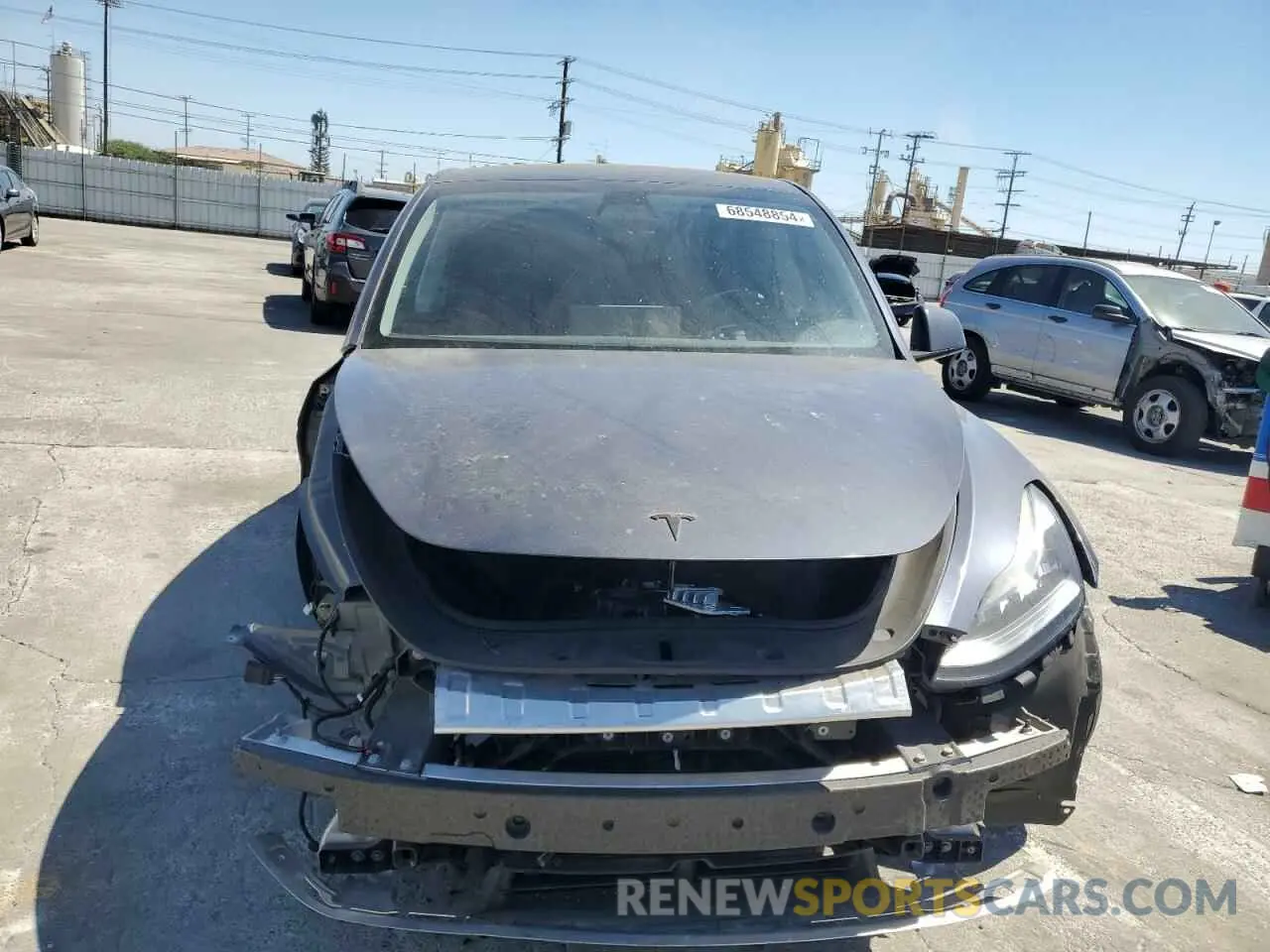 5 fotografías del automóvil dañado 7SAYGDEE5PA076769 TESLA MODEL Y 2023