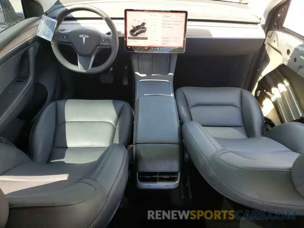 8 fotografías del automóvil dañado 7SAYGDEE5PA076769 TESLA MODEL Y 2023