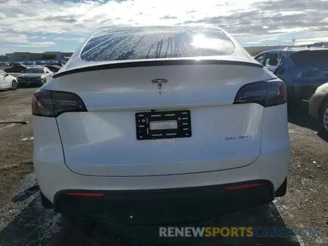 6 fotografías del automóvil dañado 7SAYGDEE5PA118390 TESLA MODEL Y 2023