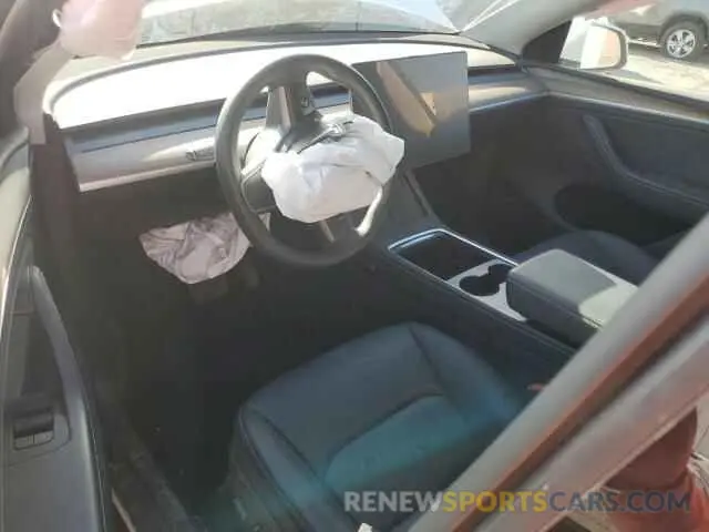 8 fotografías del automóvil dañado 7SAYGDEE5PA118390 TESLA MODEL Y 2023