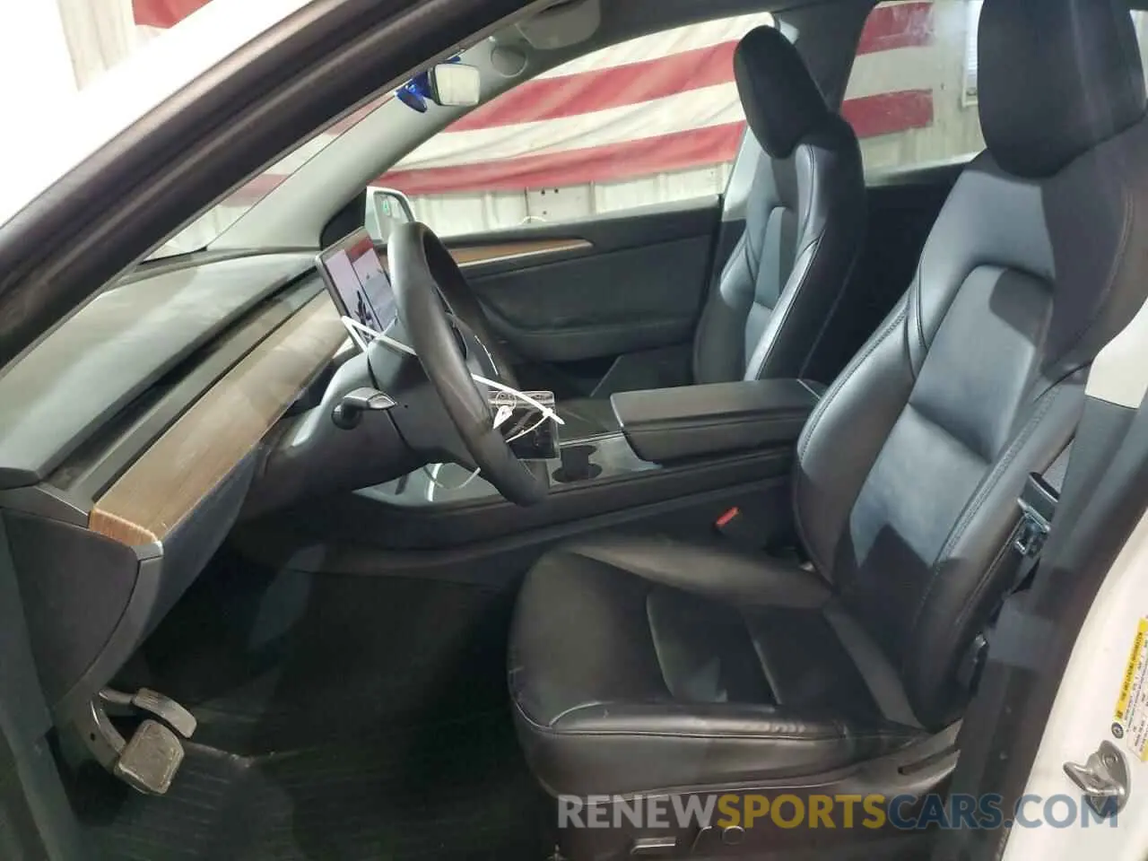 7 fotografías del automóvil dañado 7SAYGDEE5PF619265 TESLA MODEL Y 2023