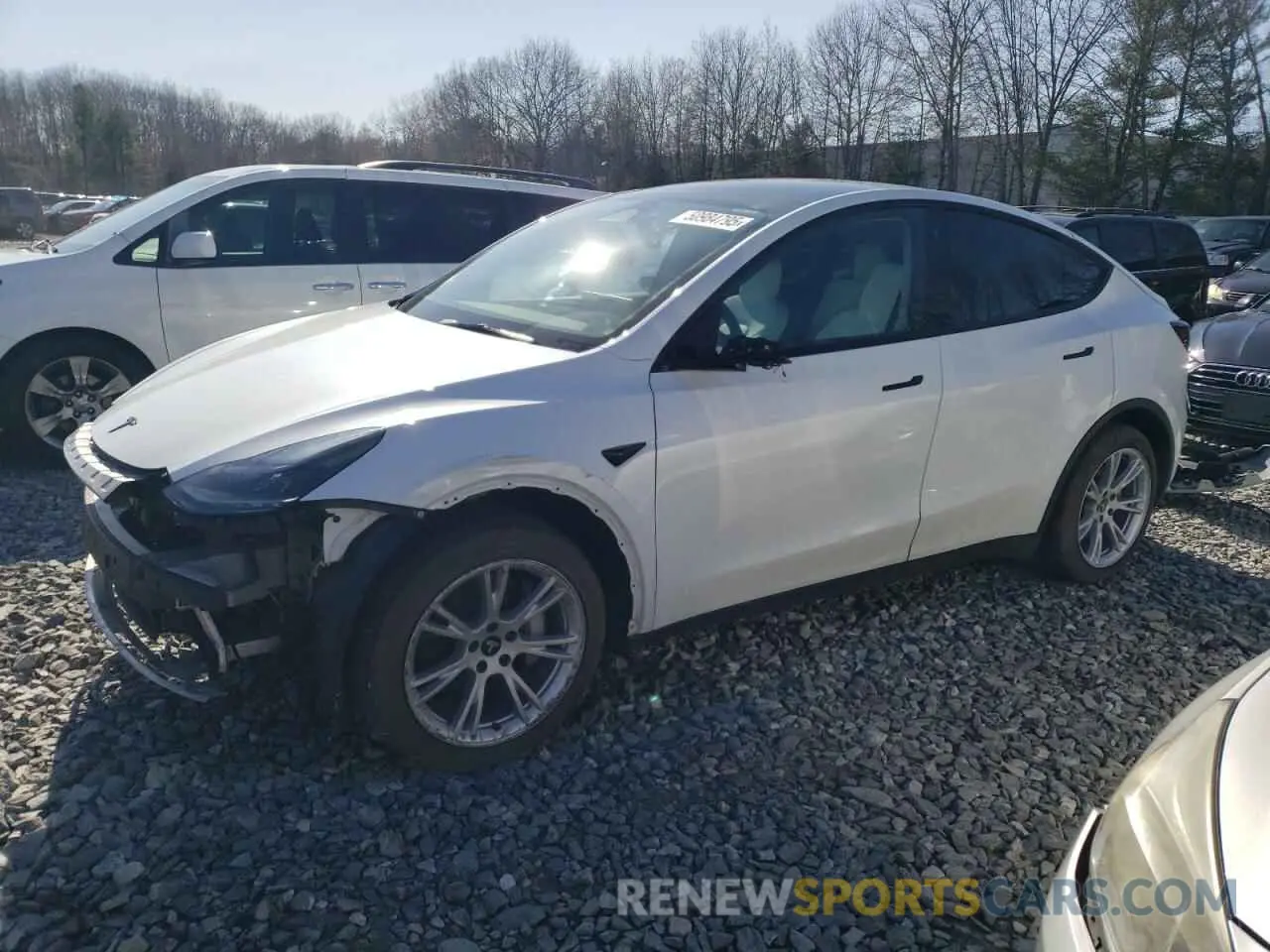 1 fotografías del automóvil dañado 7SAYGDEE5PF671124 TESLA MODEL Y 2023