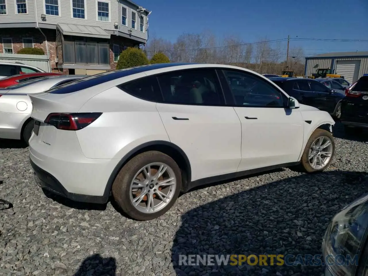3 fotografías del automóvil dañado 7SAYGDEE5PF671124 TESLA MODEL Y 2023