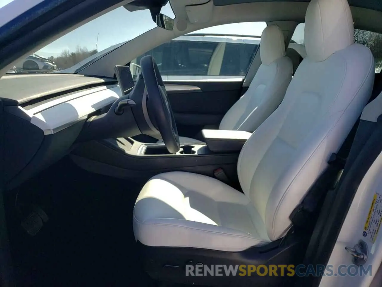 7 fotografías del automóvil dañado 7SAYGDEE5PF671124 TESLA MODEL Y 2023