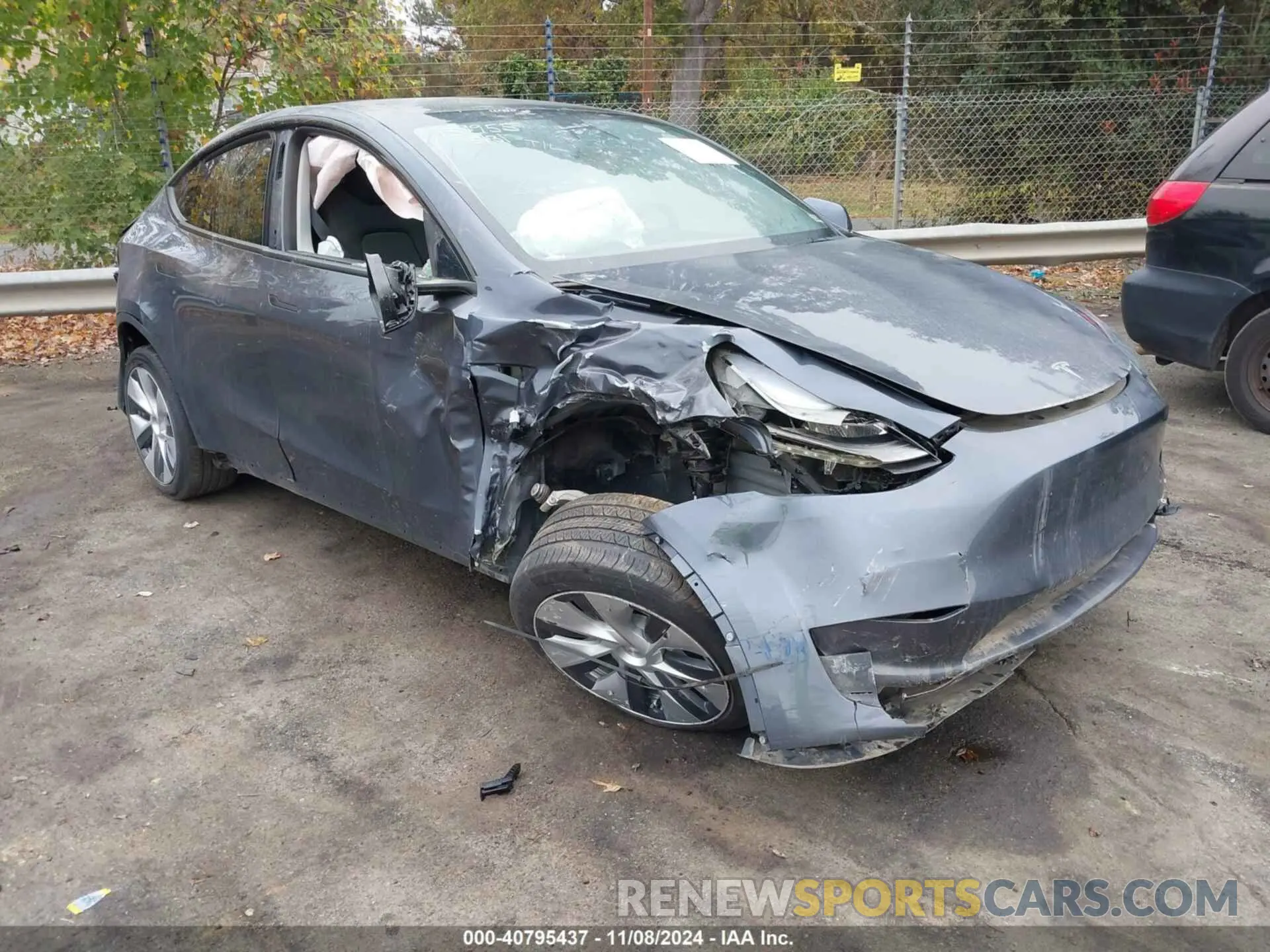 1 fotografías del automóvil dañado 7SAYGDEE5PF675299 TESLA MODEL Y 2023