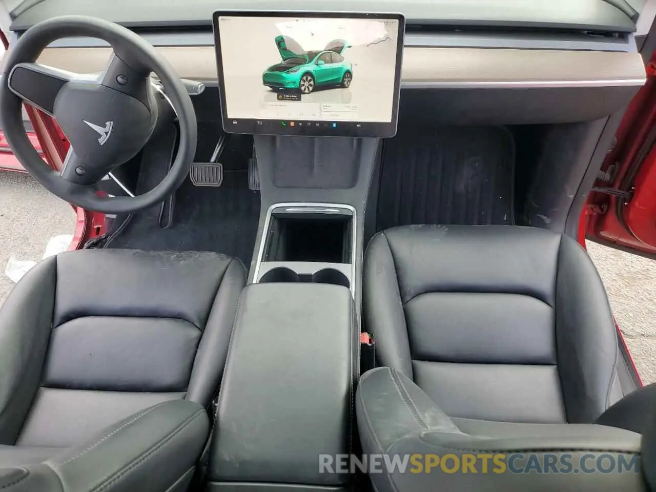 8 fotografías del automóvil dañado 7SAYGDEE5PF687646 TESLA MODEL Y 2023