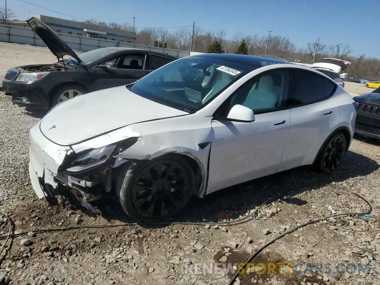 1 fotografías del automóvil dañado 7SAYGDEE5PF691745 TESLA MODEL Y 2023