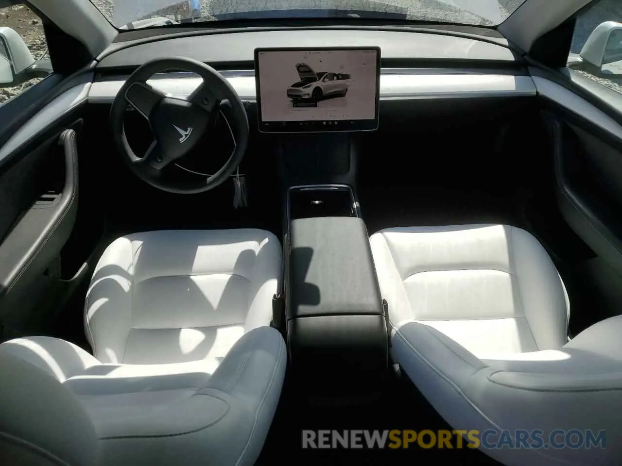 8 fotografías del automóvil dañado 7SAYGDEE5PF691745 TESLA MODEL Y 2023