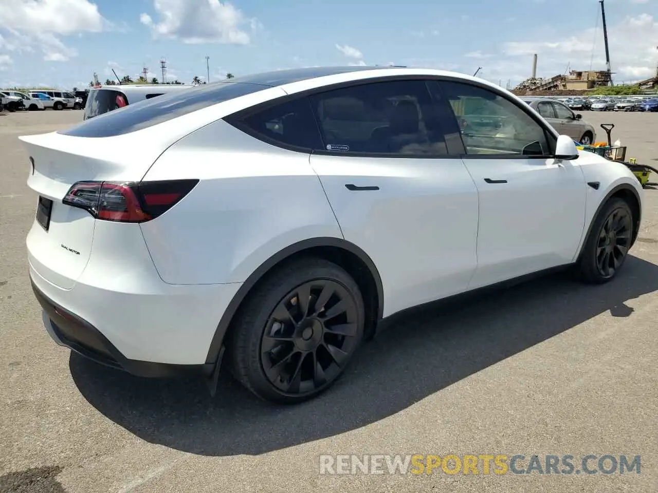 3 fotografías del automóvil dañado 7SAYGDEE5PF697853 TESLA MODEL Y 2023