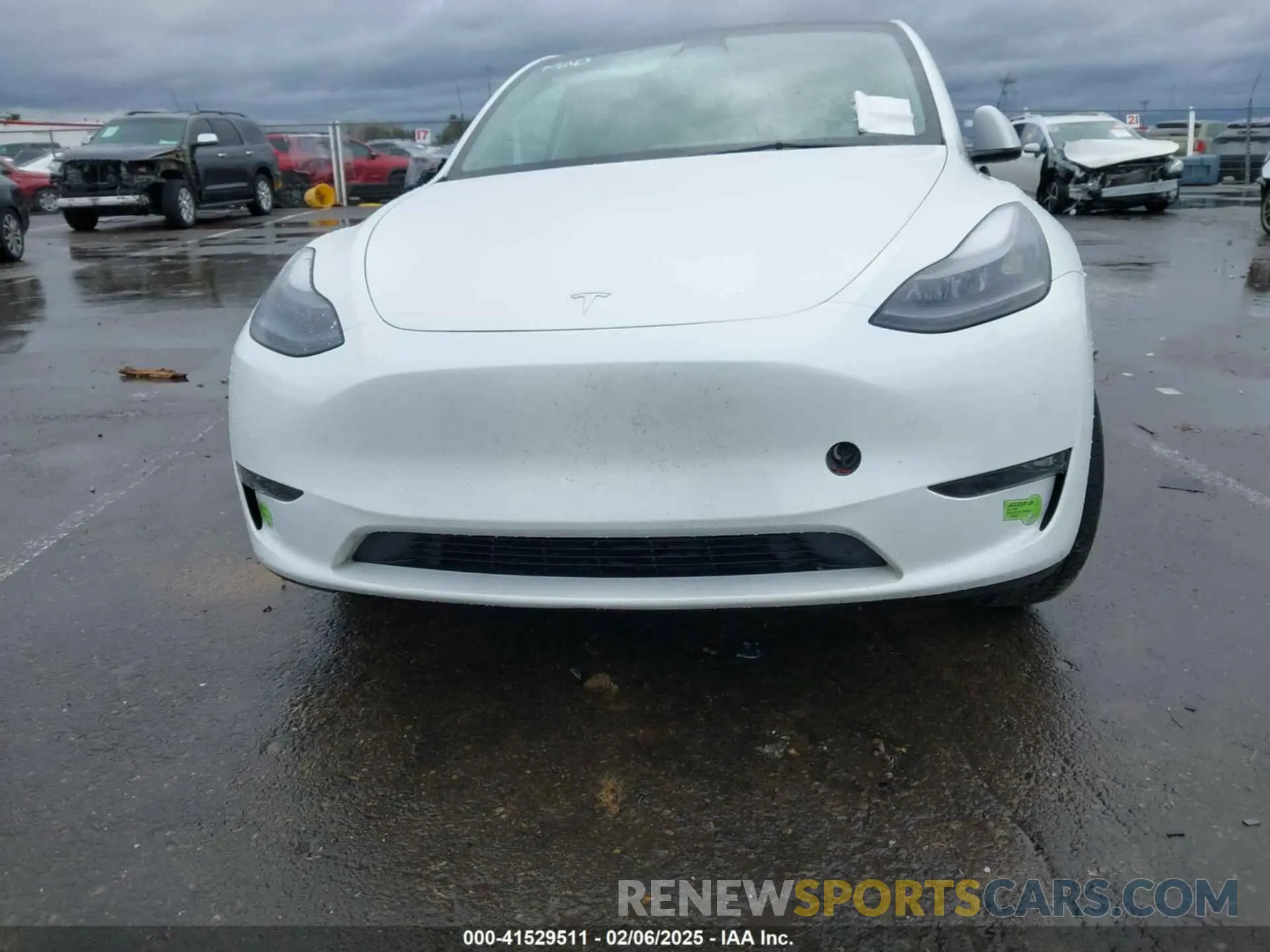 12 fotografías del automóvil dañado 7SAYGDEE5PF753922 TESLA MODEL Y 2023
