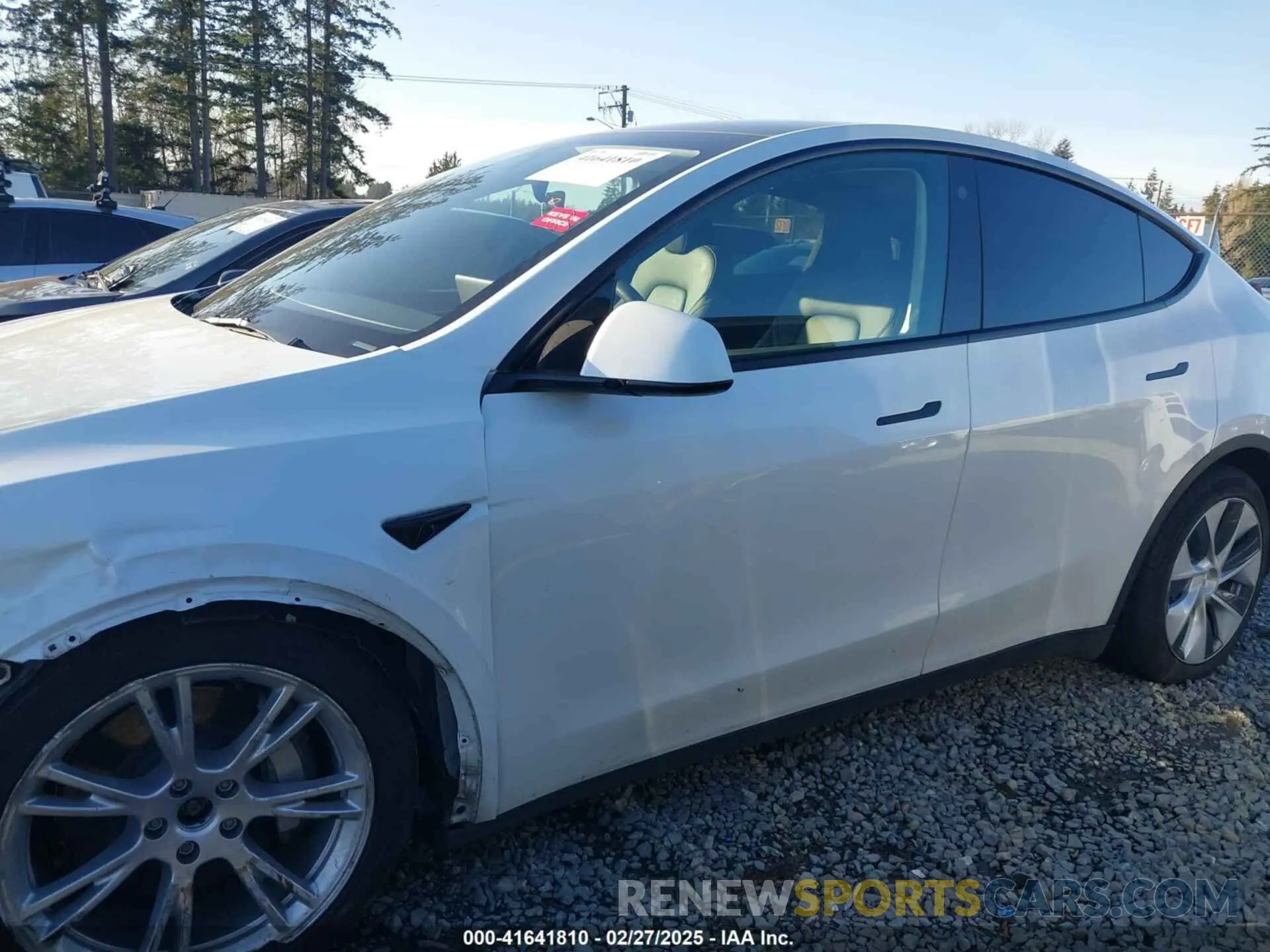 14 fotografías del automóvil dañado 7SAYGDEE5PF787651 TESLA MODEL Y 2023