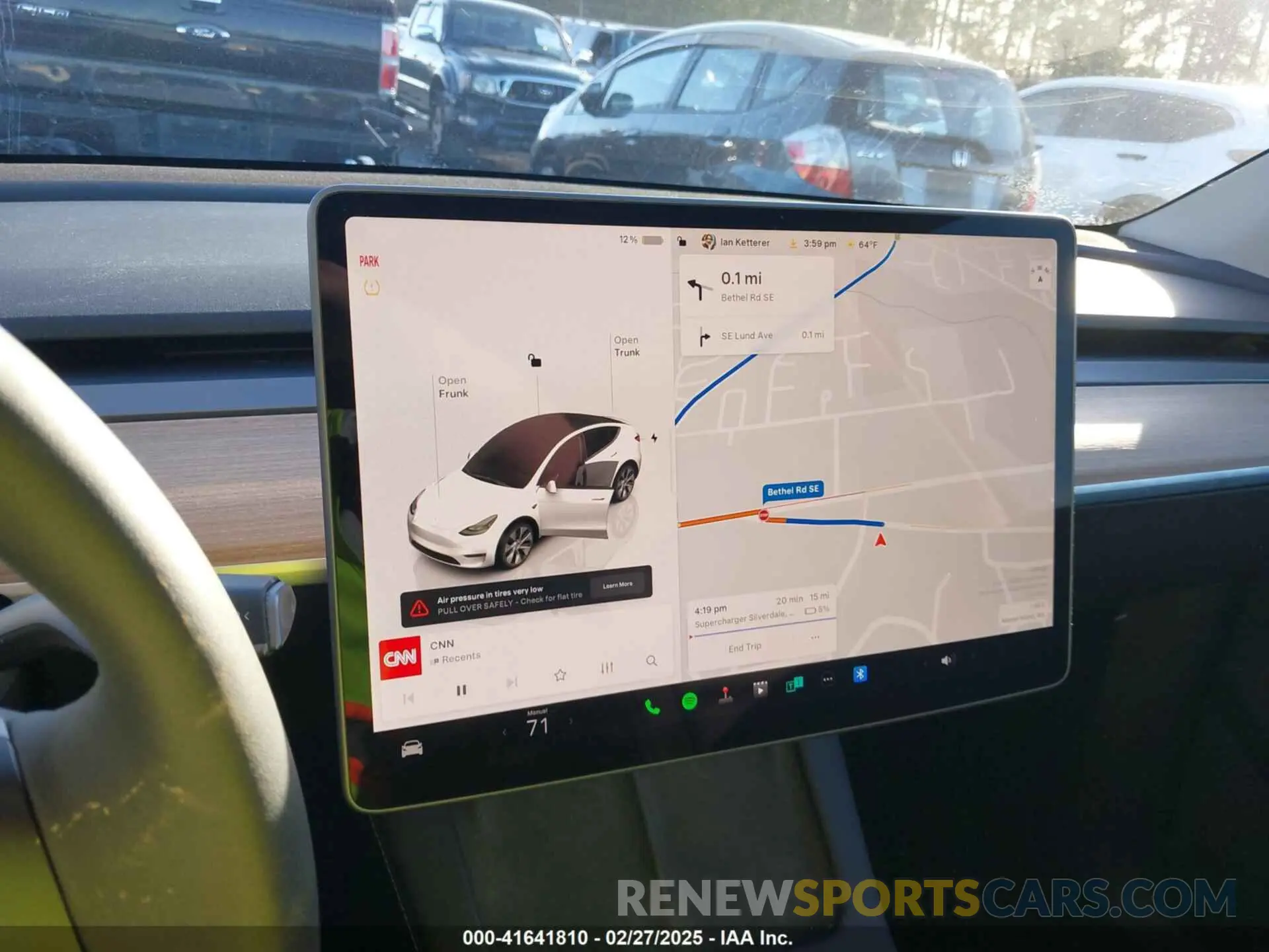 18 fotografías del automóvil dañado 7SAYGDEE5PF787651 TESLA MODEL Y 2023