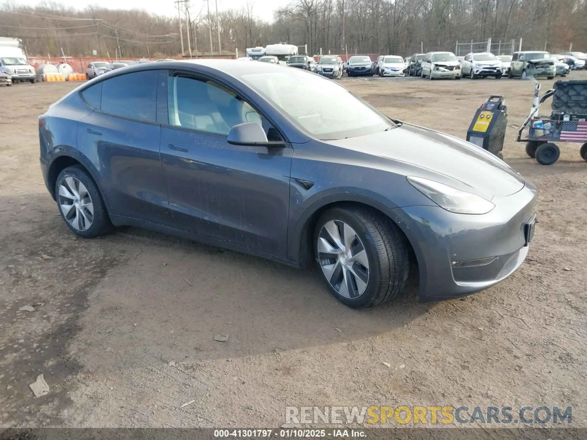 1 fotografías del automóvil dañado 7SAYGDEE5PF801998 TESLA MODEL Y 2023