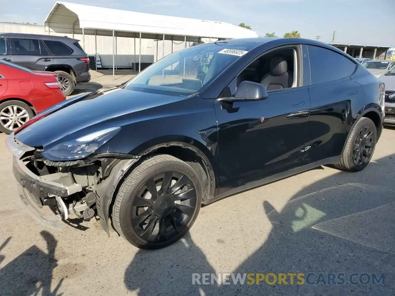 1 fotografías del automóvil dañado 7SAYGDEE5PF834645 TESLA MODEL Y 2023