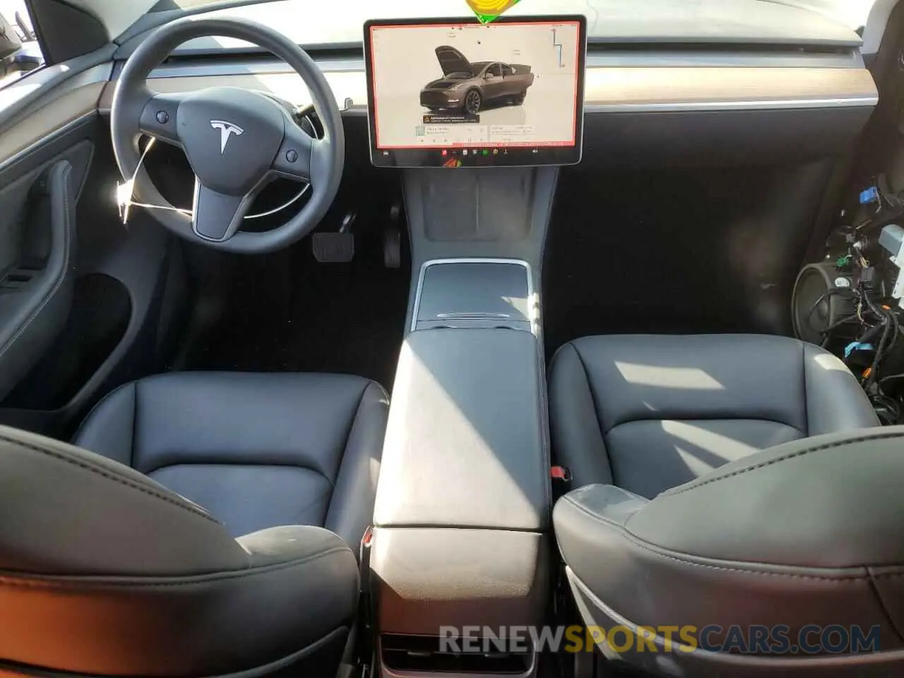 8 fotografías del automóvil dañado 7SAYGDEE5PF834645 TESLA MODEL Y 2023