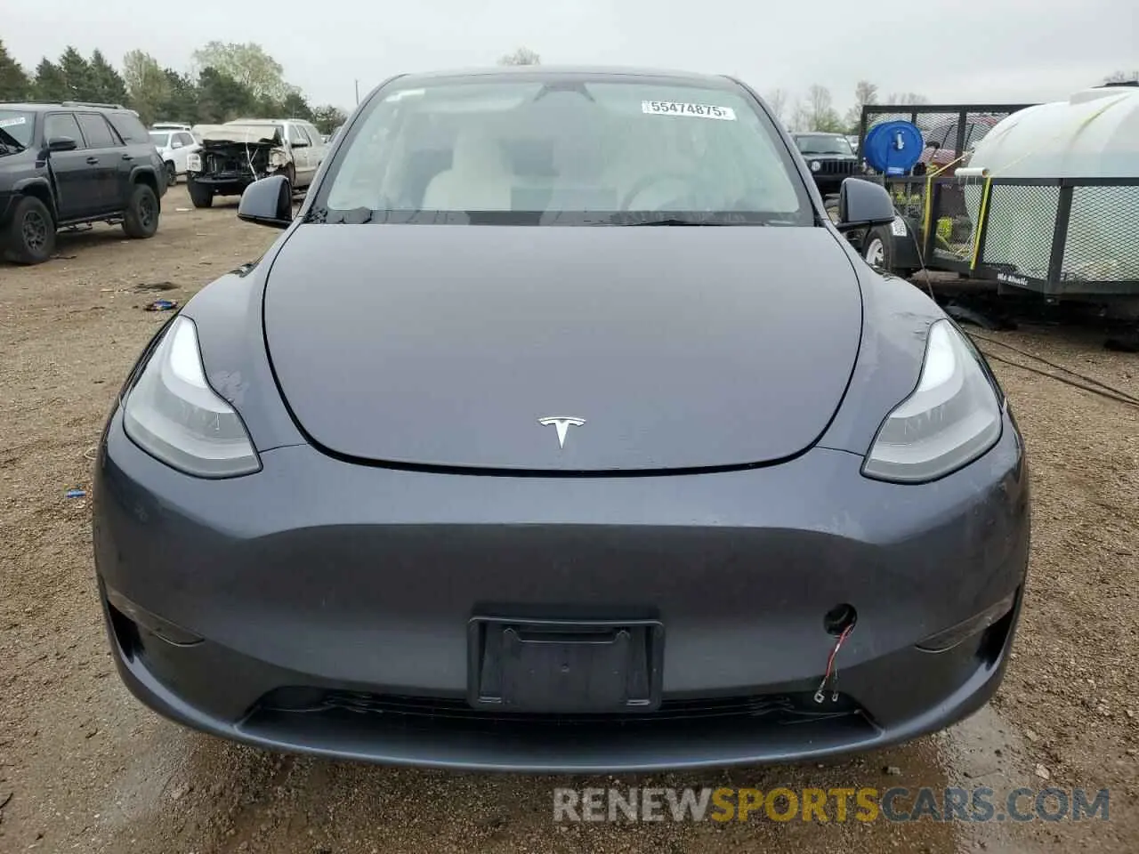 5 fotografías del automóvil dañado 7SAYGDEE5PF884364 TESLA MODEL Y 2023