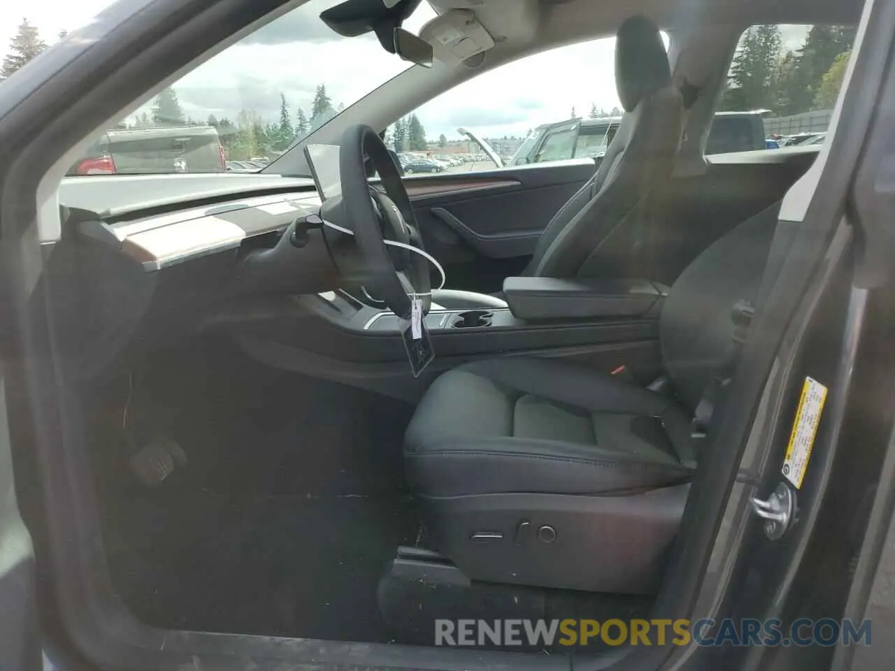 7 fotografías del automóvil dañado 7SAYGDEE5PF884462 TESLA MODEL Y 2023