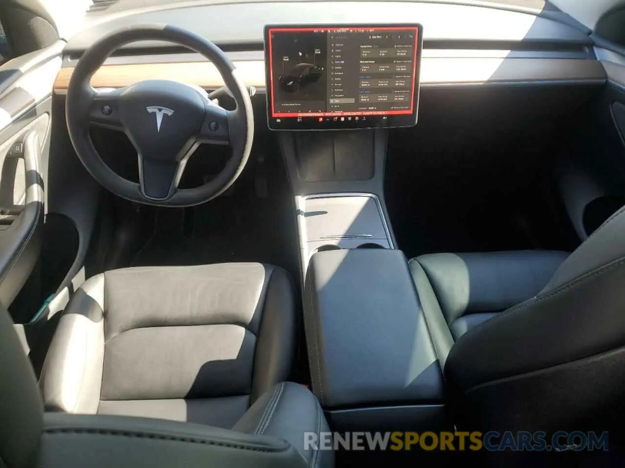 8 fotografías del automóvil dañado 7SAYGDEE5PF892285 TESLA MODEL Y 2023