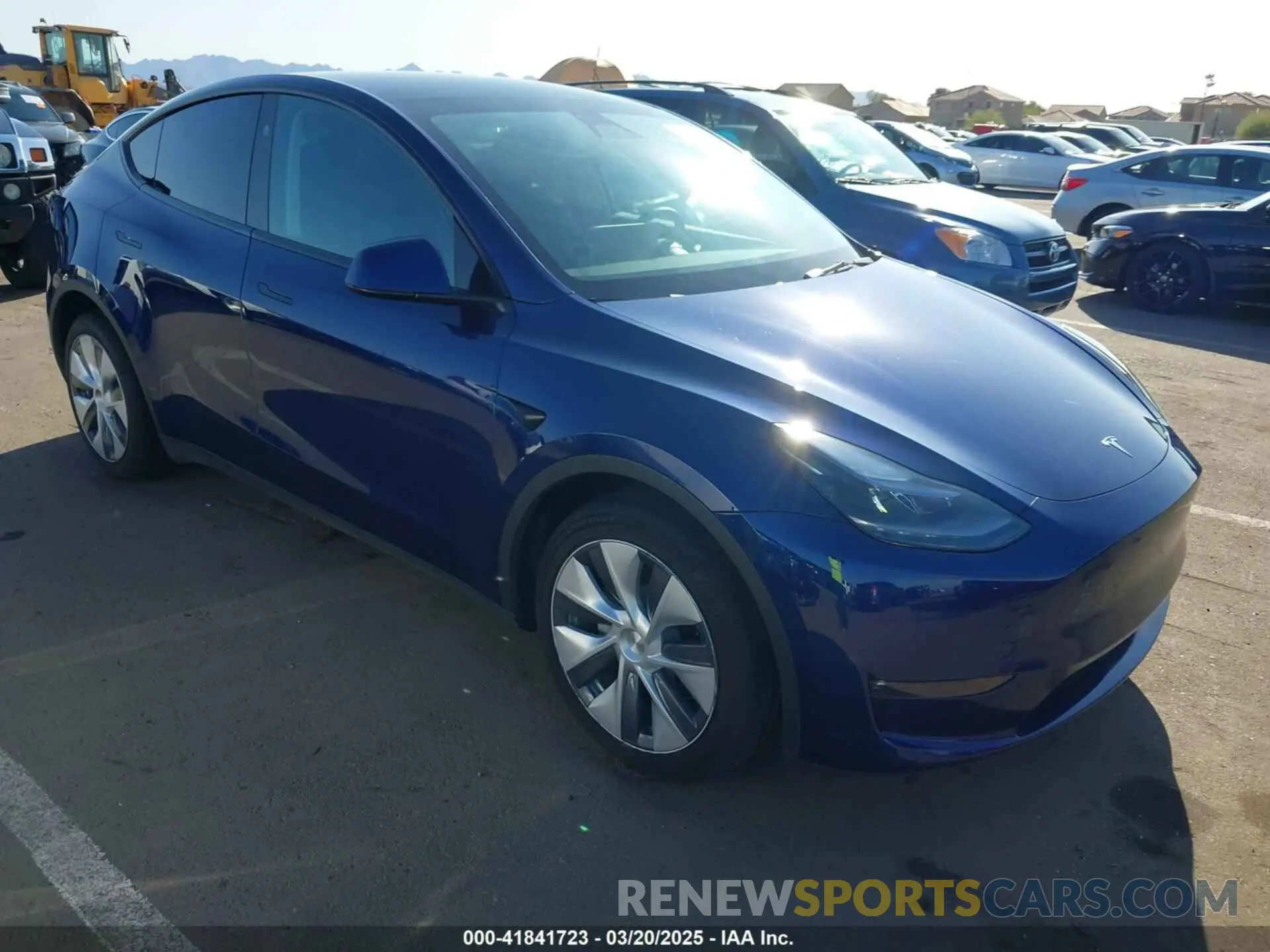 1 fotografías del automóvil dañado 7SAYGDEE5PF897583 TESLA MODEL Y 2023