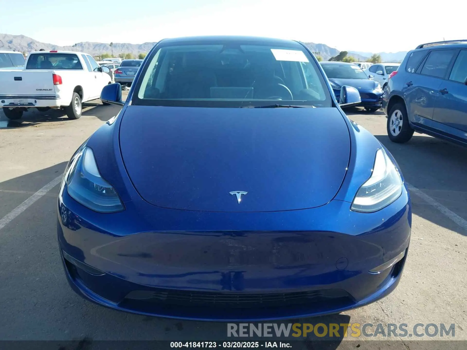 12 fotografías del automóvil dañado 7SAYGDEE5PF897583 TESLA MODEL Y 2023