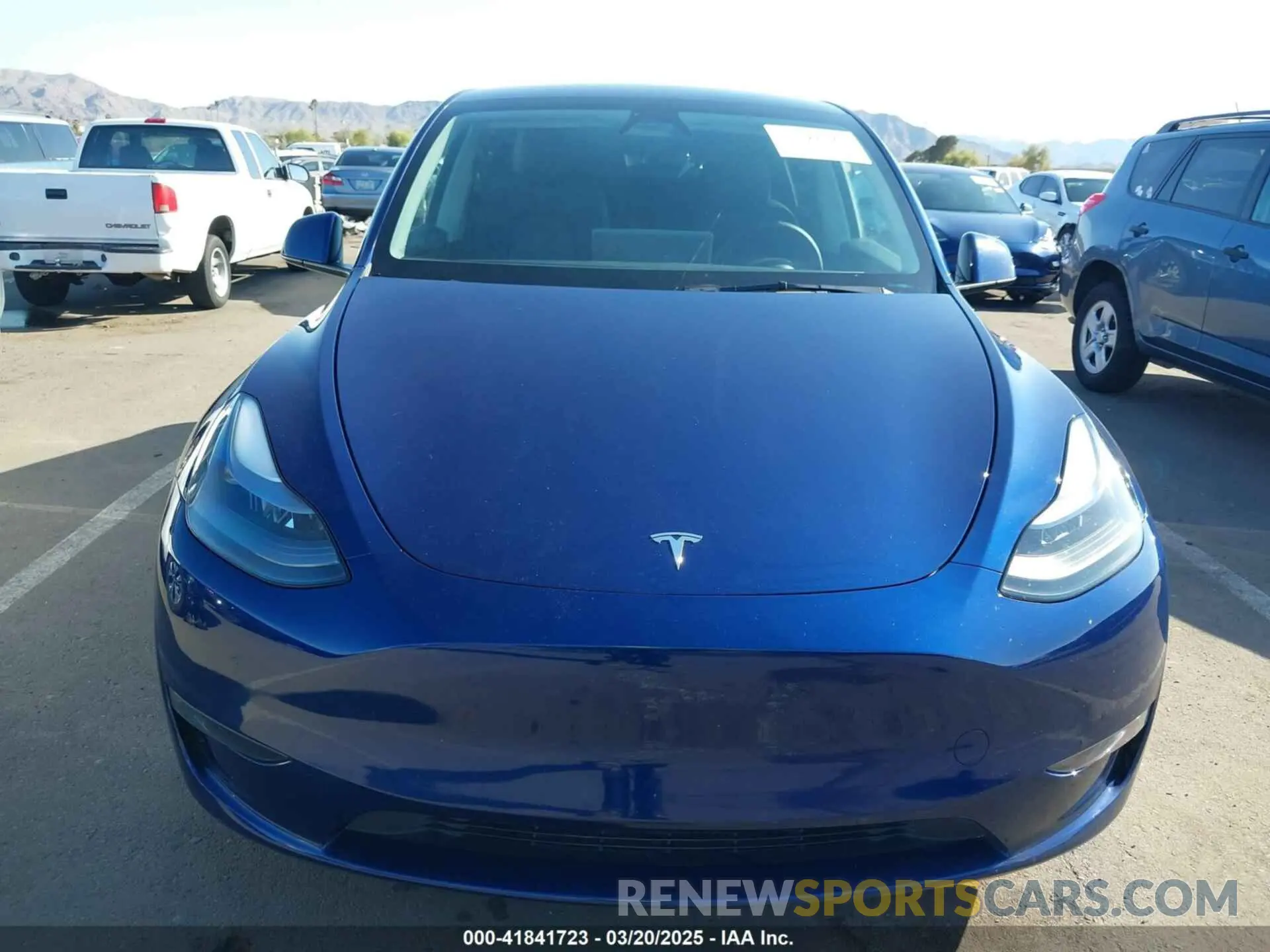 6 fotografías del automóvil dañado 7SAYGDEE5PF897583 TESLA MODEL Y 2023