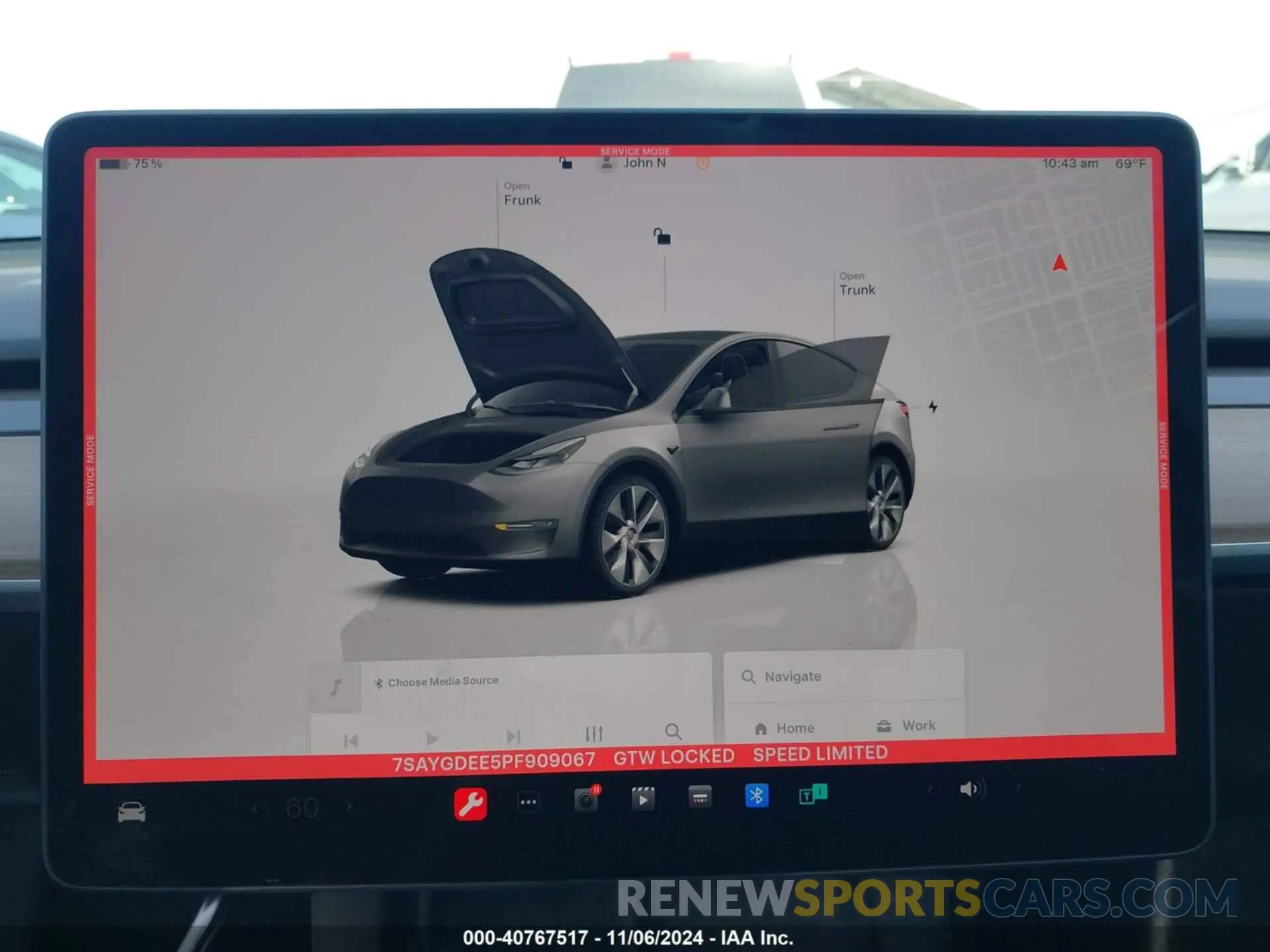 18 fotografías del automóvil dañado 7SAYGDEE5PF909067 TESLA MODEL Y 2023