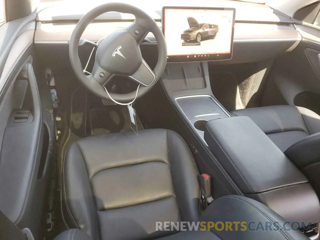 8 fotografías del automóvil dañado 7SAYGDEE5PF909201 TESLA MODEL Y 2023