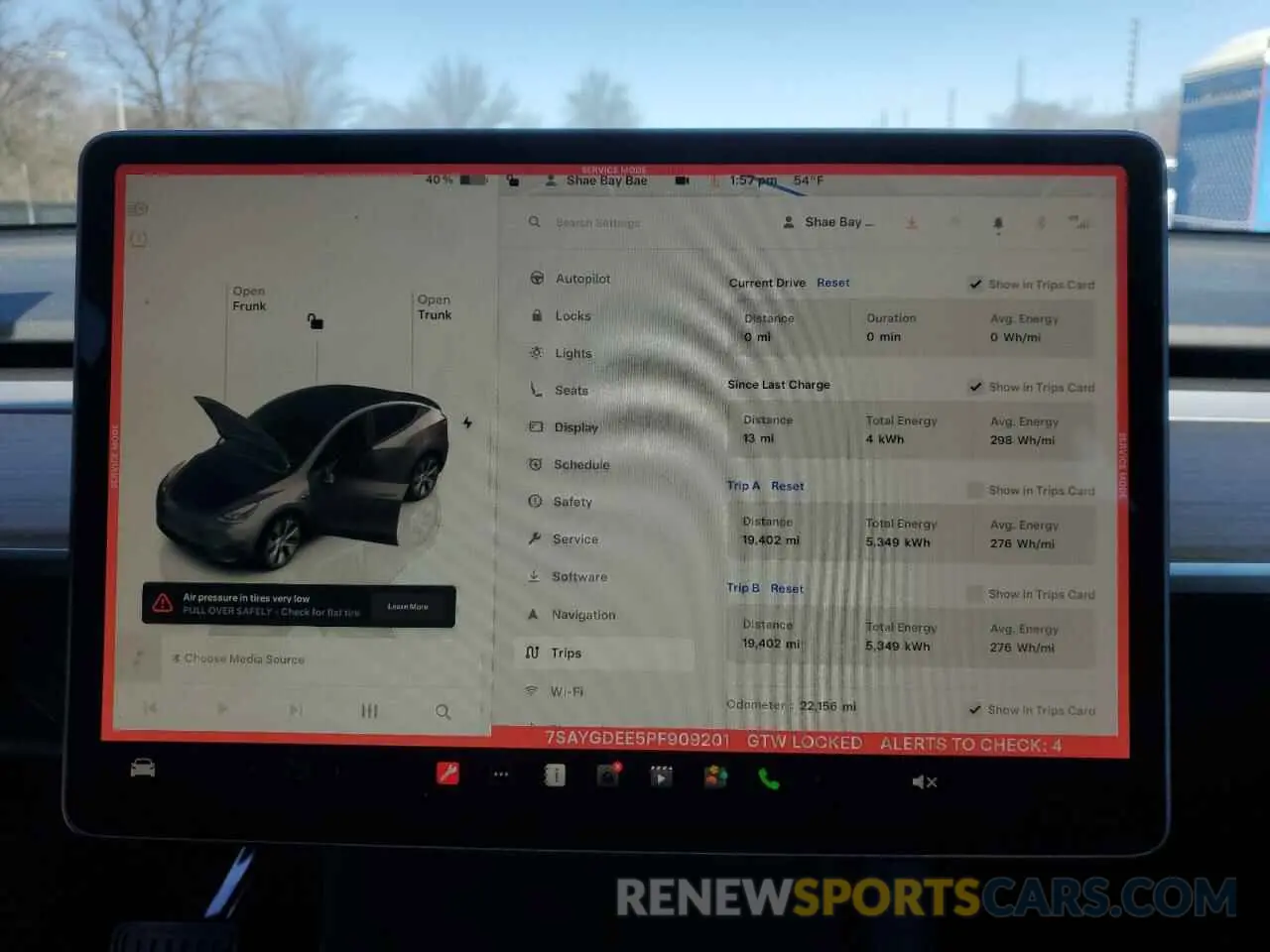 9 fotografías del automóvil dañado 7SAYGDEE5PF909201 TESLA MODEL Y 2023