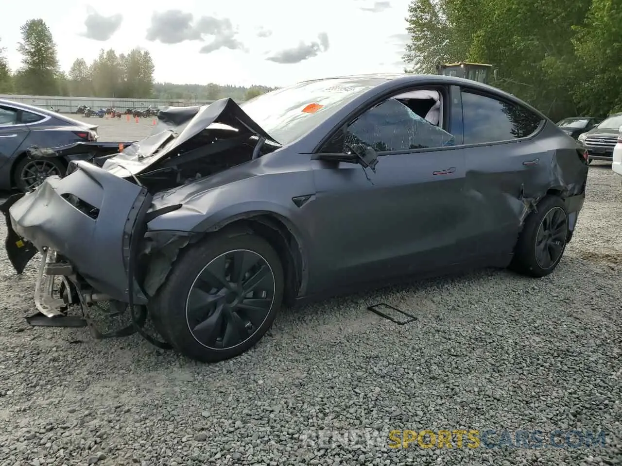 1 fotografías del automóvil dañado 7SAYGDEE5PF921915 TESLA MODEL Y 2023
