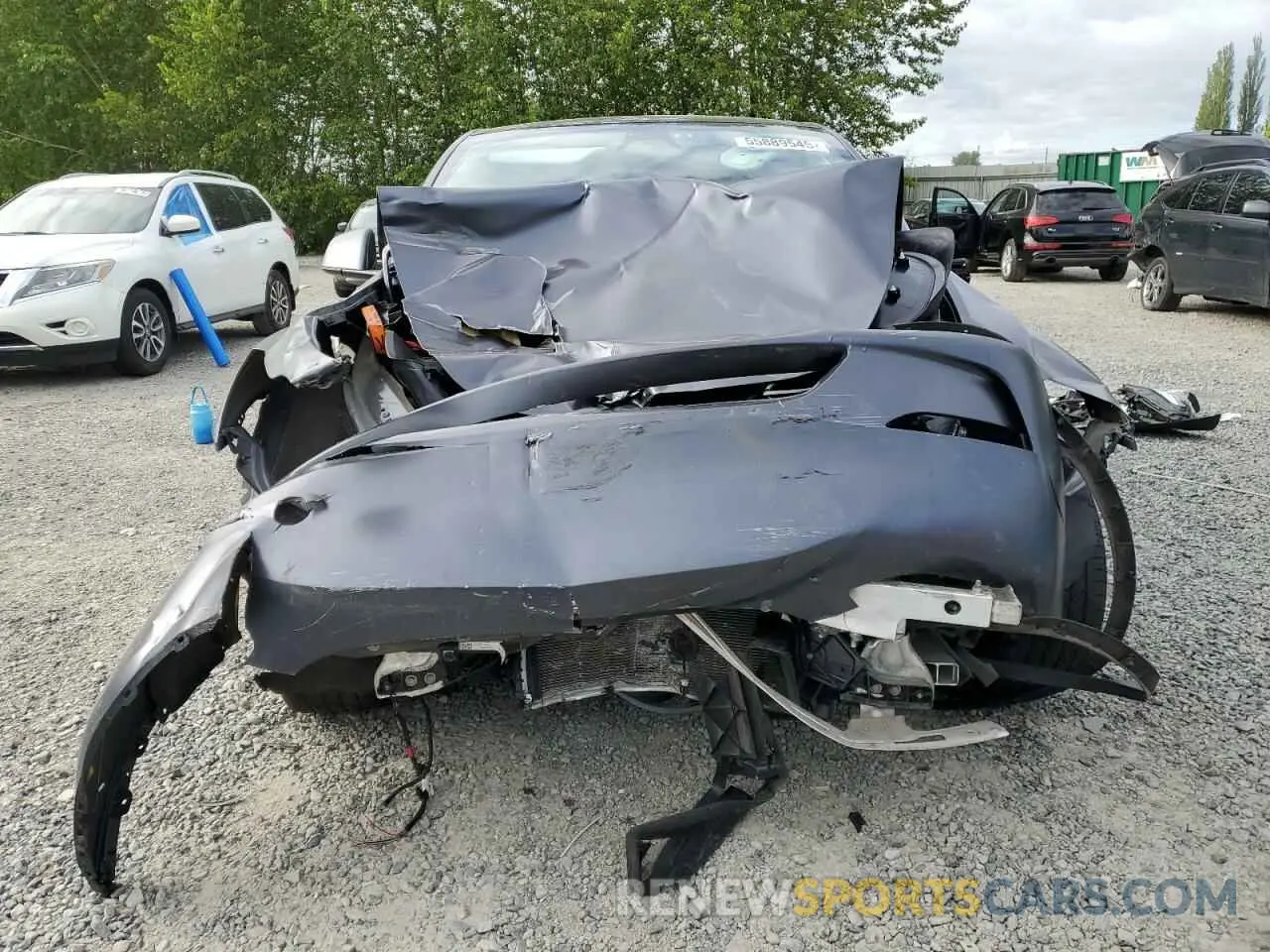5 fotografías del automóvil dañado 7SAYGDEE5PF921915 TESLA MODEL Y 2023