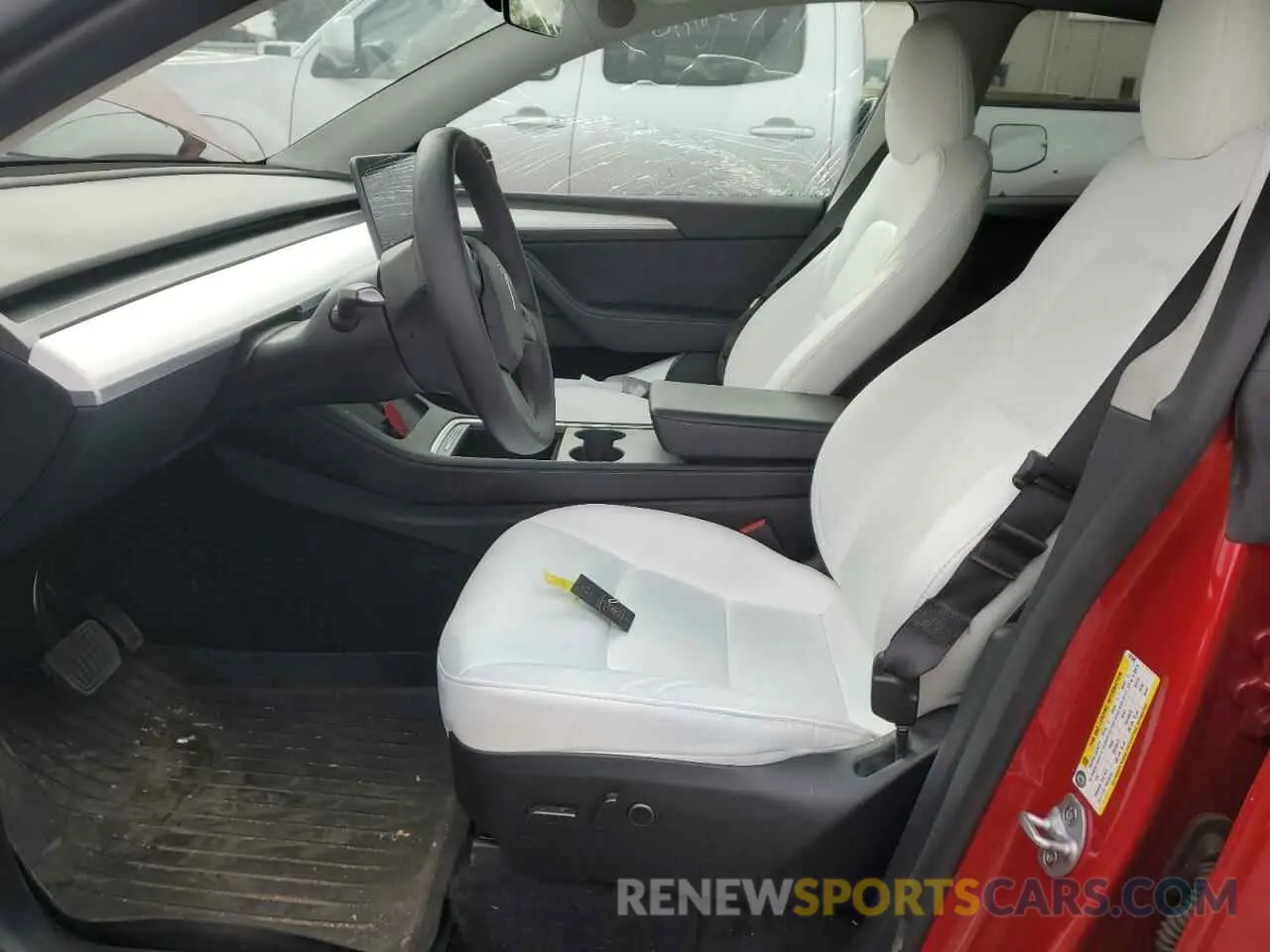 7 fotografías del automóvil dañado 7SAYGDEE5PF922398 TESLA MODEL Y 2023
