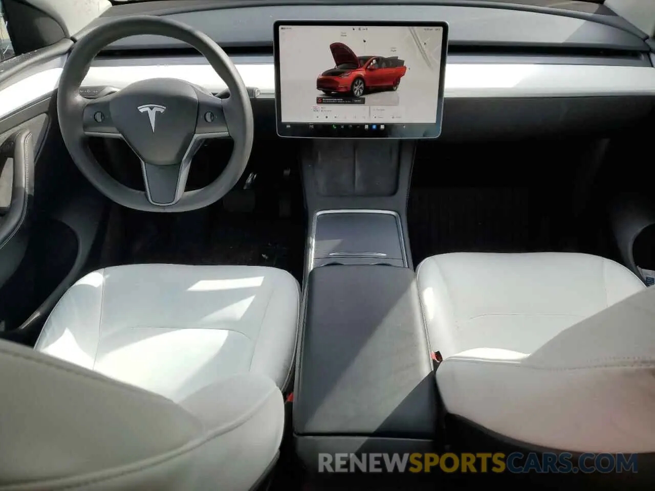 8 fotografías del automóvil dañado 7SAYGDEE5PF922398 TESLA MODEL Y 2023