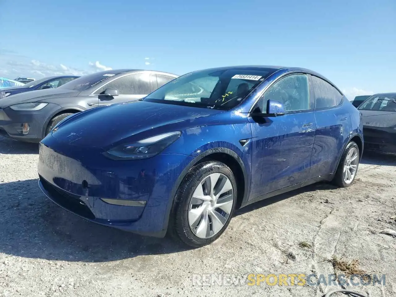 1 fotografías del automóvil dañado 7SAYGDEE5PF976607 TESLA MODEL Y 2023