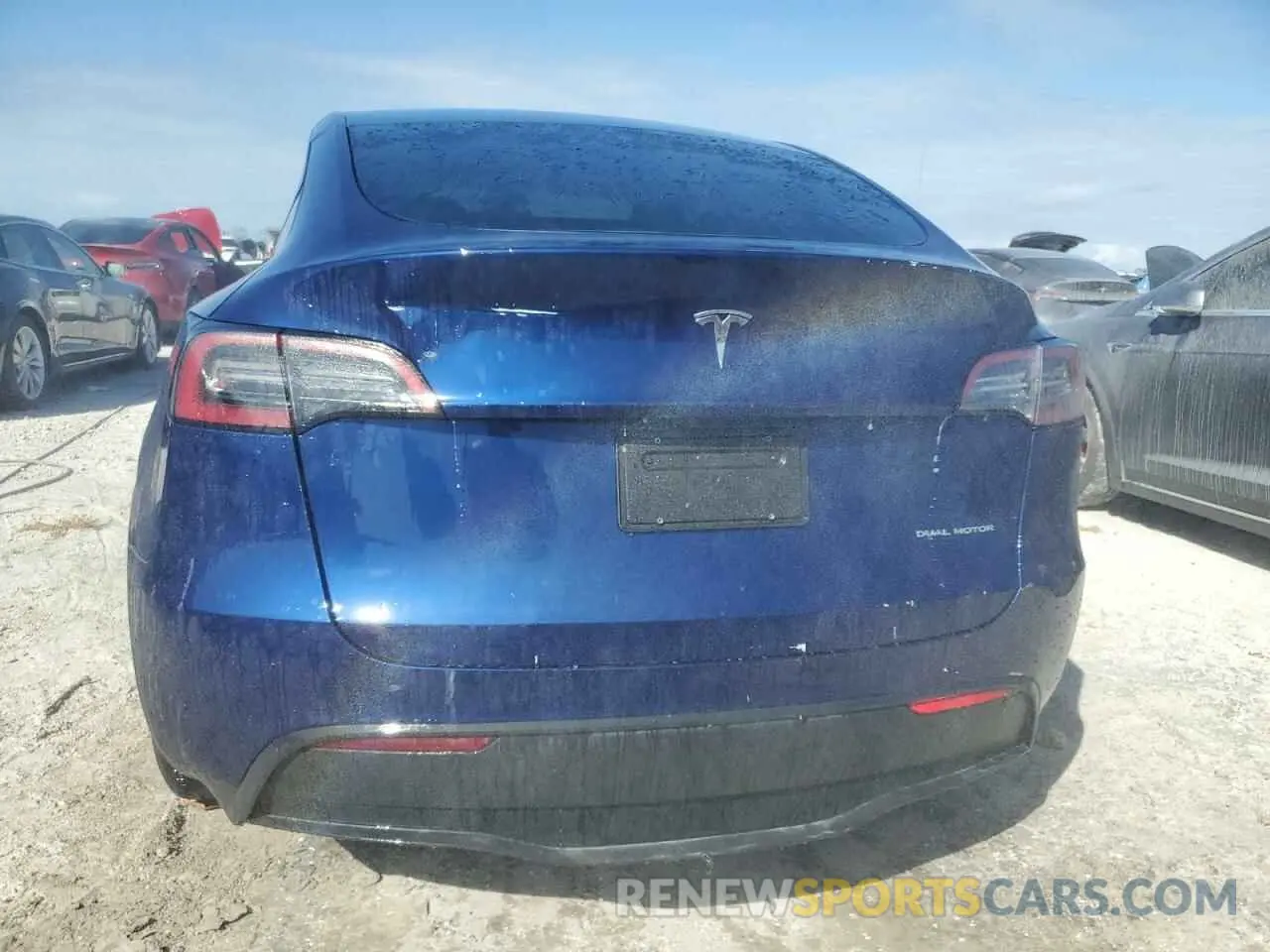 6 fotografías del automóvil dañado 7SAYGDEE5PF976607 TESLA MODEL Y 2023