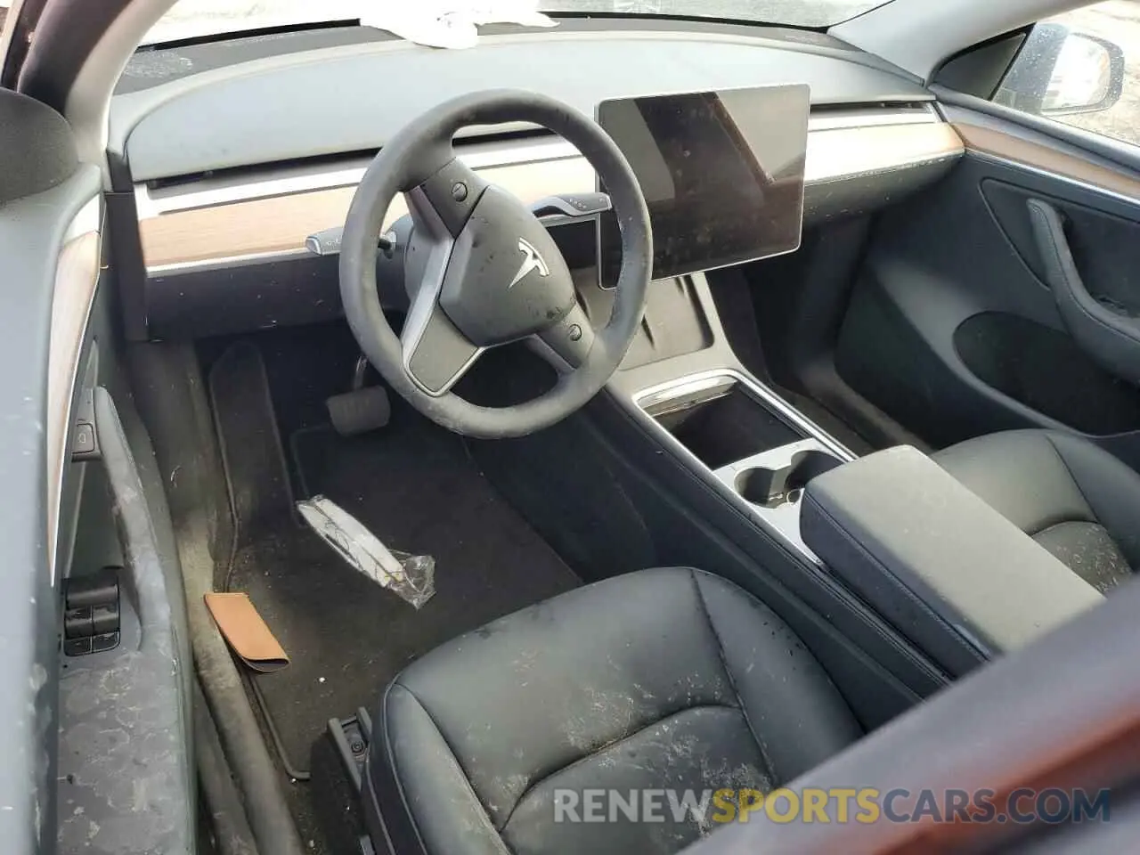 8 fotografías del automóvil dañado 7SAYGDEE5PF976607 TESLA MODEL Y 2023