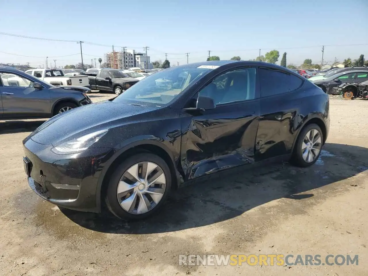1 fotografías del automóvil dañado 7SAYGDEE6PA025183 TESLA MODEL Y 2023