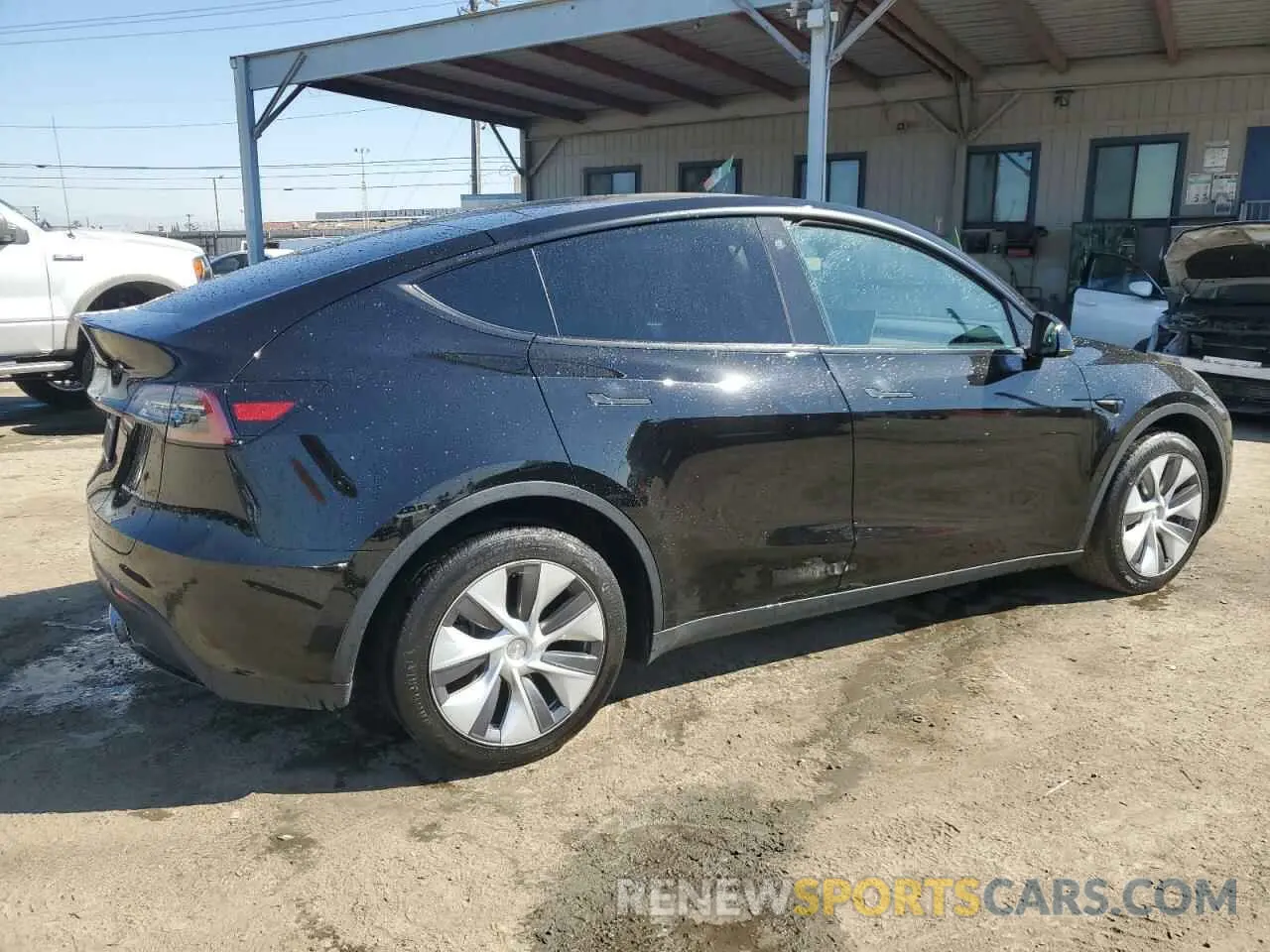 3 fotografías del automóvil dañado 7SAYGDEE6PA025183 TESLA MODEL Y 2023