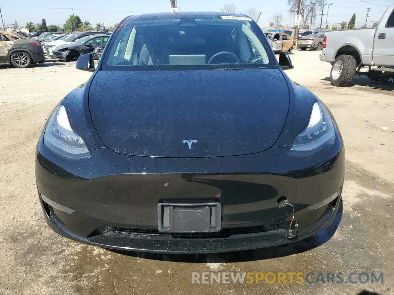 5 fotografías del automóvil dañado 7SAYGDEE6PA025183 TESLA MODEL Y 2023