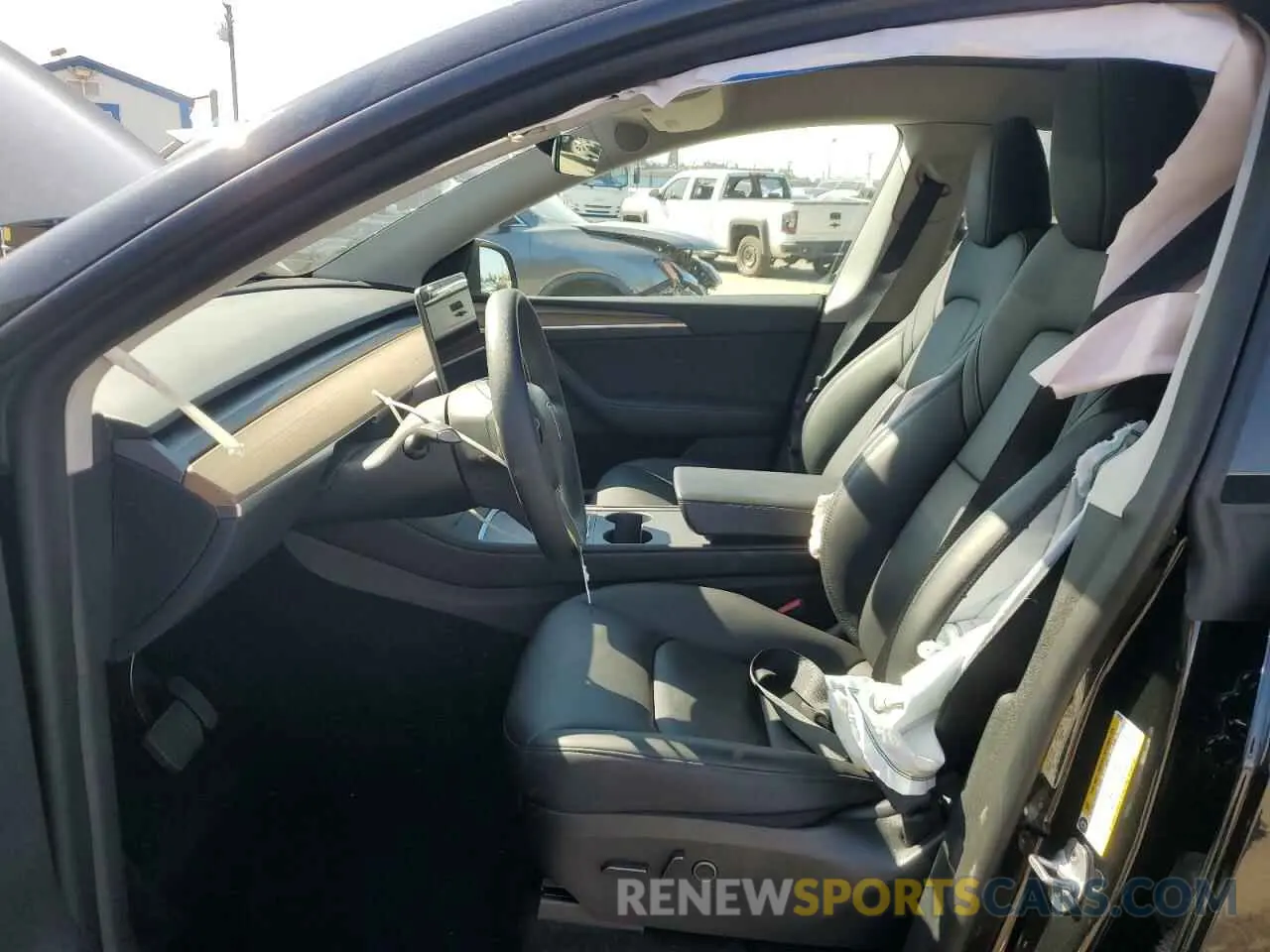 7 fotografías del automóvil dañado 7SAYGDEE6PA025183 TESLA MODEL Y 2023