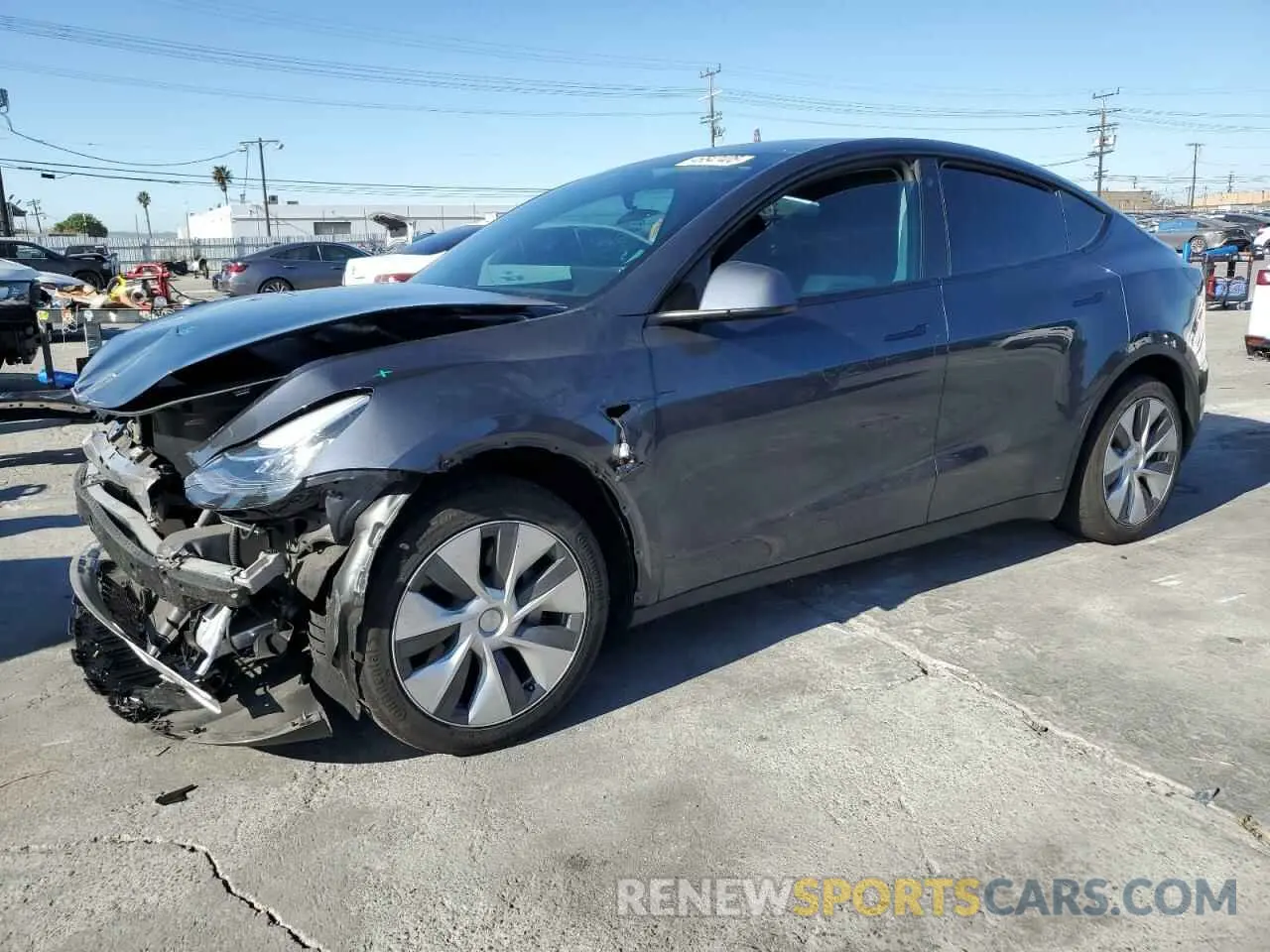 1 fotografías del automóvil dañado 7SAYGDEE6PA032862 TESLA MODEL Y 2023