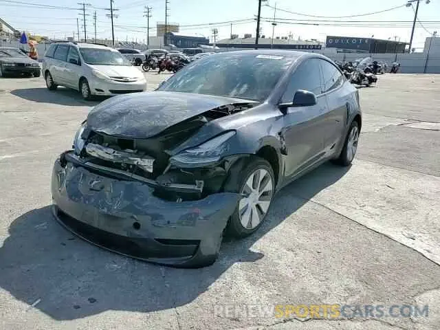 11 fotografías del automóvil dañado 7SAYGDEE6PA032862 TESLA MODEL Y 2023