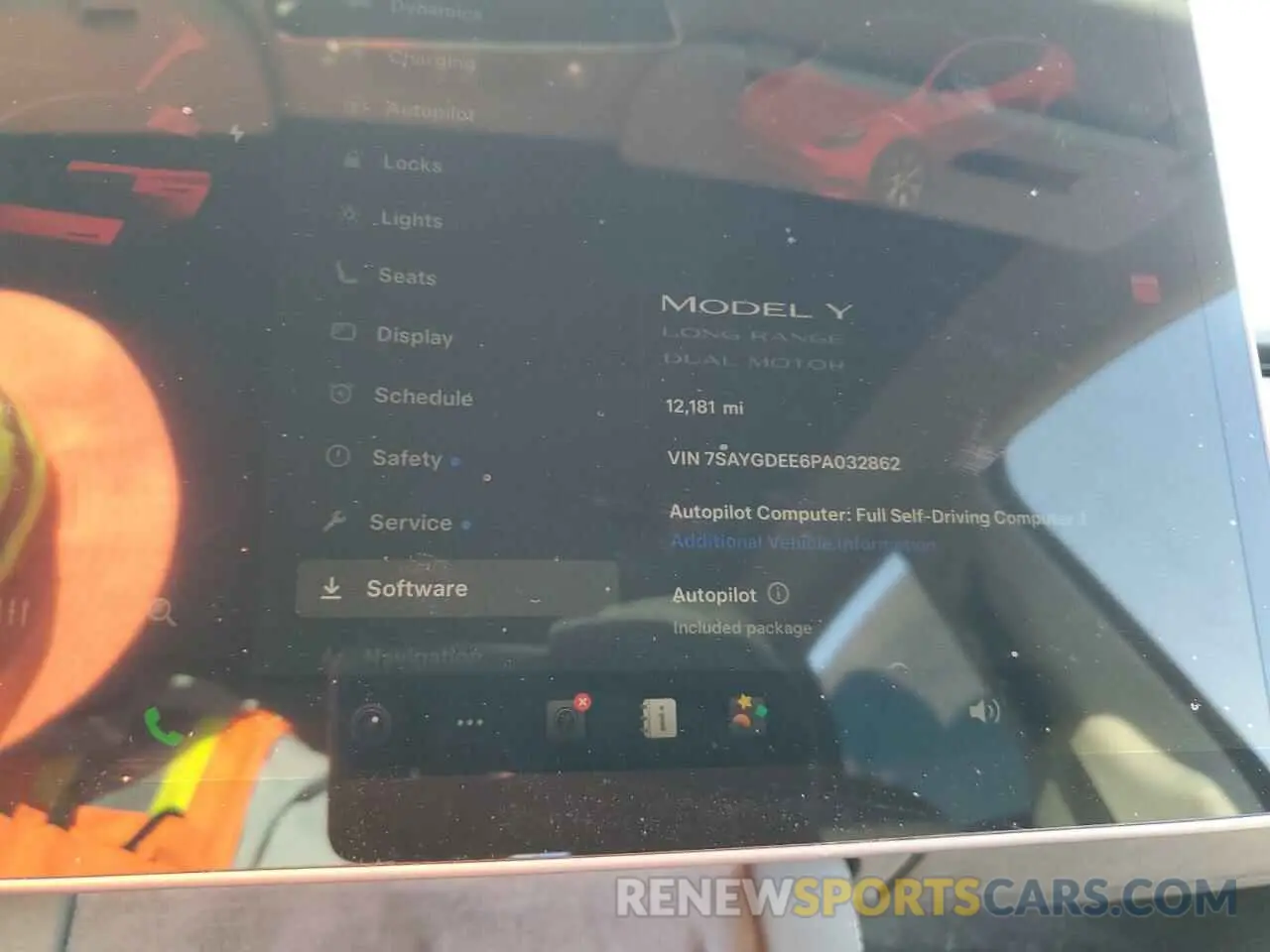 9 fotografías del automóvil dañado 7SAYGDEE6PA032862 TESLA MODEL Y 2023