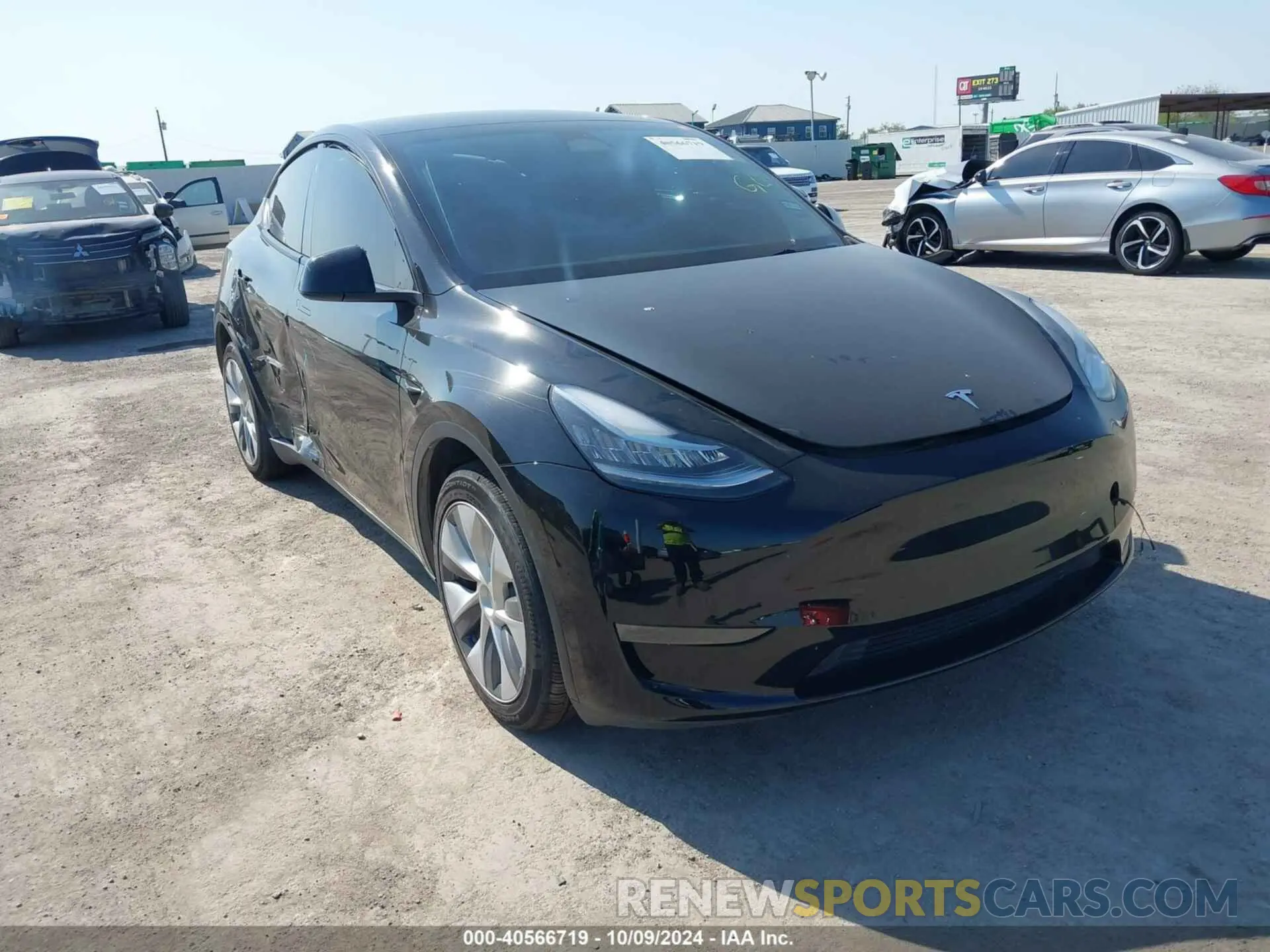 1 fotografías del automóvil dañado 7SAYGDEE6PA046695 TESLA MODEL Y 2023