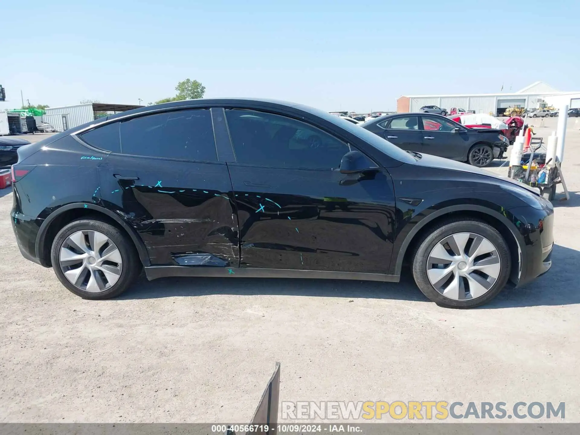 12 fotografías del automóvil dañado 7SAYGDEE6PA046695 TESLA MODEL Y 2023