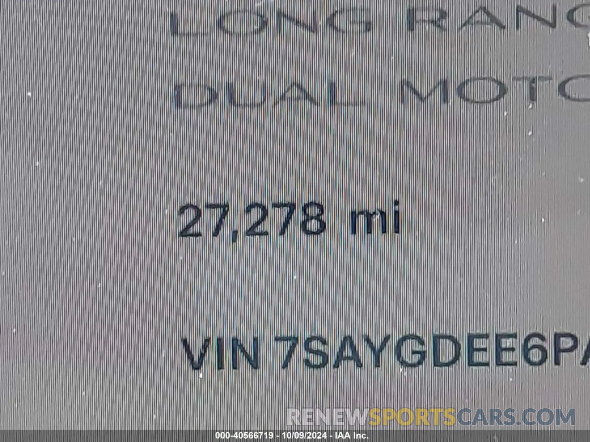 14 fotografías del automóvil dañado 7SAYGDEE6PA046695 TESLA MODEL Y 2023