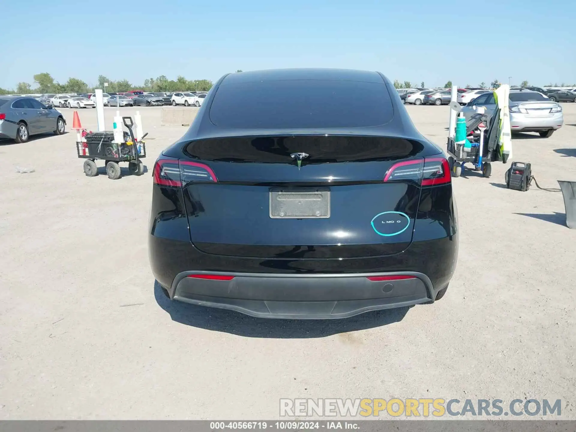 15 fotografías del automóvil dañado 7SAYGDEE6PA046695 TESLA MODEL Y 2023