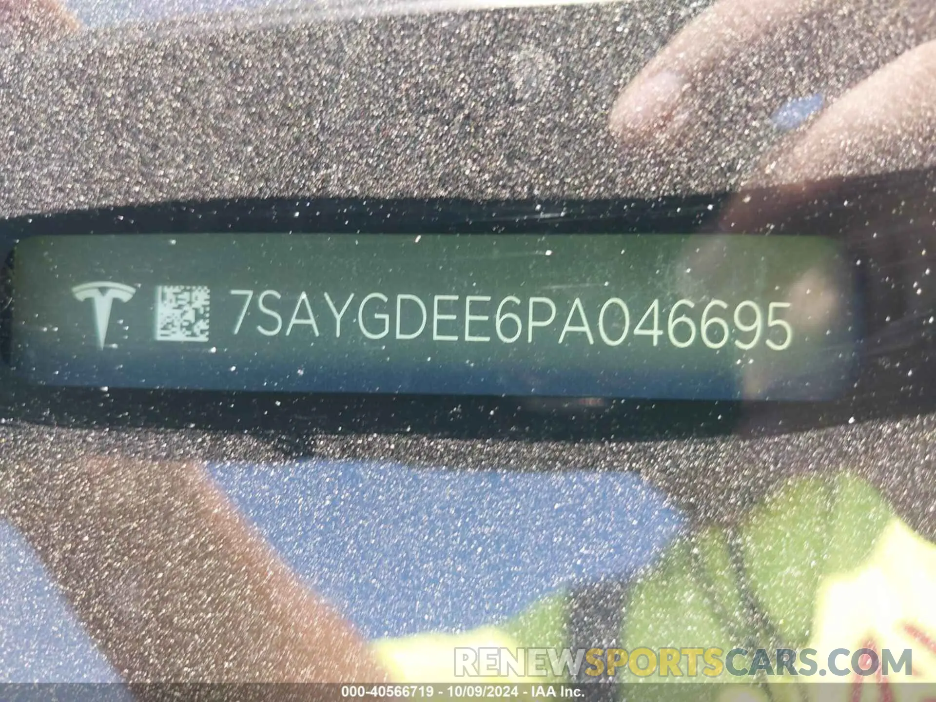 18 fotografías del automóvil dañado 7SAYGDEE6PA046695 TESLA MODEL Y 2023